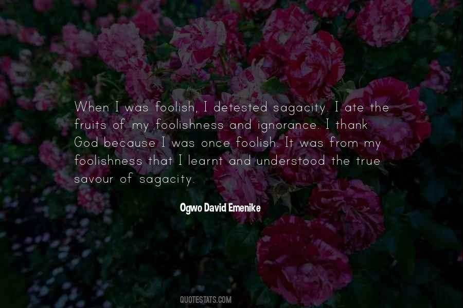 Ogwo David Emenike Quotes #442329