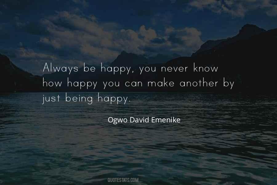 Ogwo David Emenike Quotes #790929