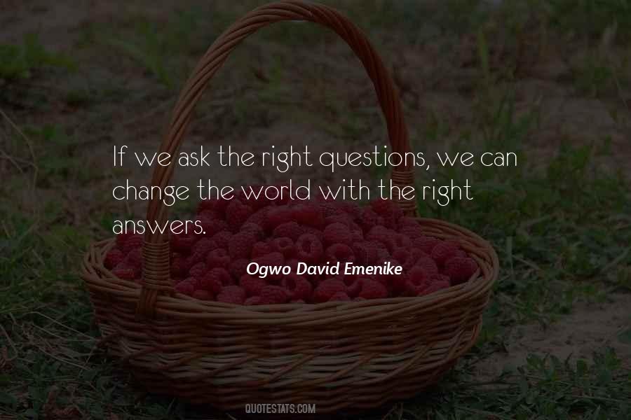 Ogwo David Emenike Quotes #964115