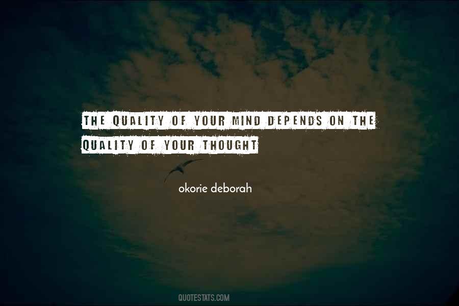 Okorie Deborah Quotes #880466