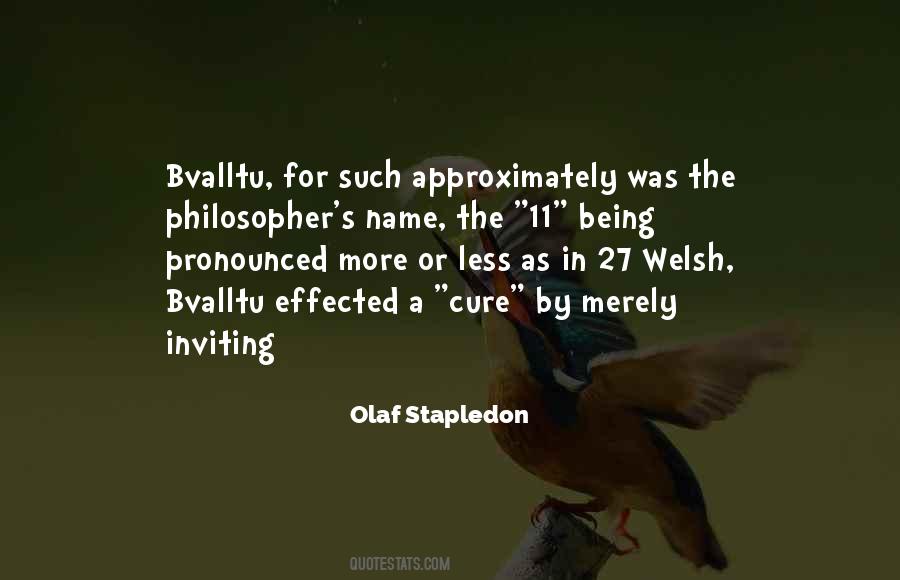 Olaf Stapledon Quotes #984447