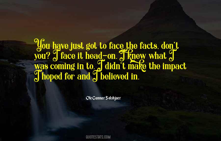 Ole Gunnar Solskjaer Quotes #5654 Ole Gunnar Solskjaer Quotes #5654