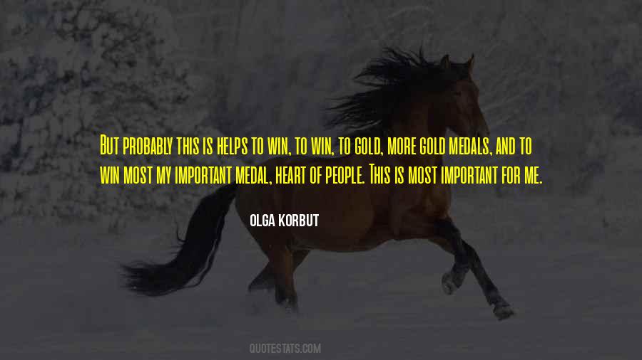 Olga Korbut Quotes #1177348