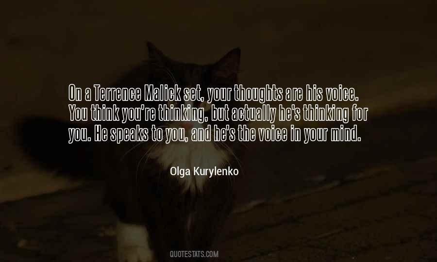 Olga Kurylenko Quotes #563876