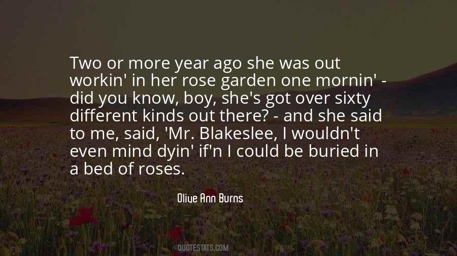 Olive Ann Burns Quotes #591215