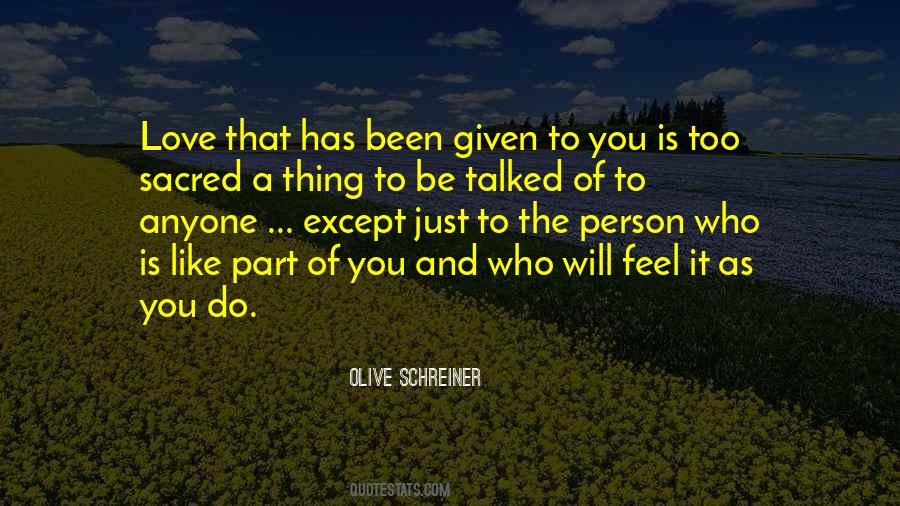 Olive Schreiner Quotes #1515564