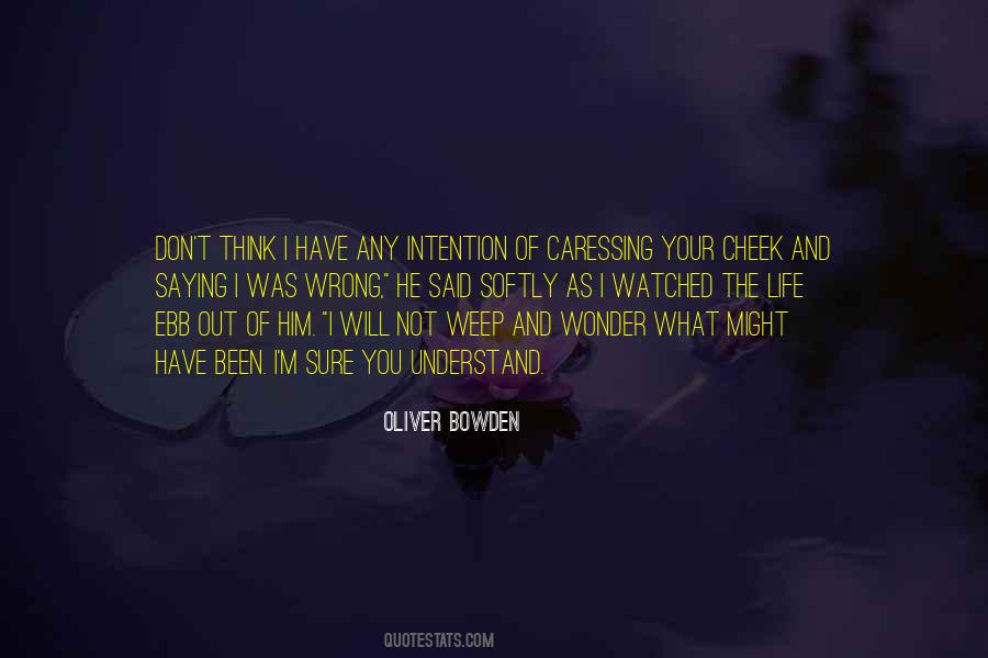 Oliver Bowden Quotes #637997