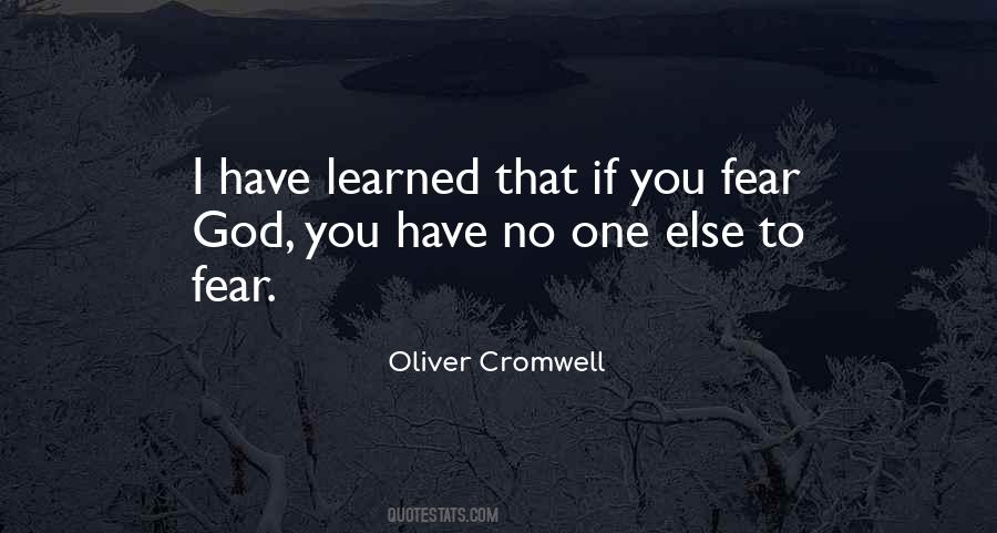 Oliver Cromwell Quotes #1041324