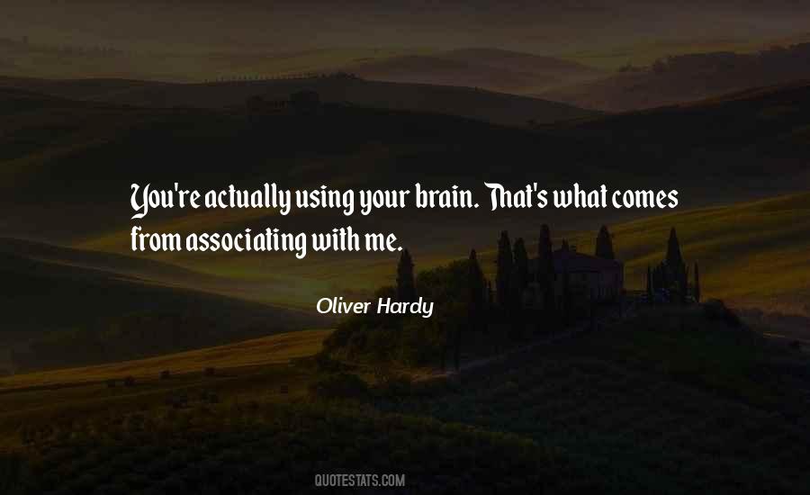 Oliver Hardy Quotes #1414469