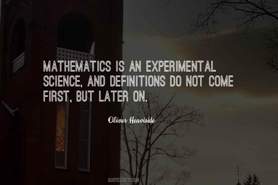 Oliver Heaviside Quotes #1500120