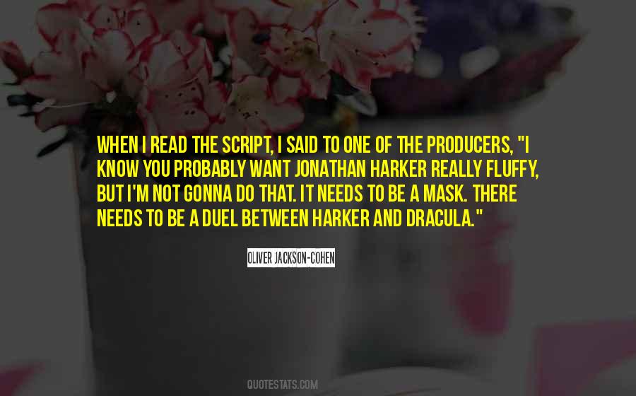 Oliver Jackson-Cohen Quotes #1312559