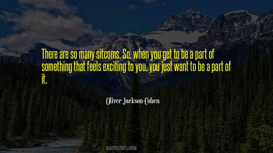 Oliver Jackson-Cohen Quotes #516457