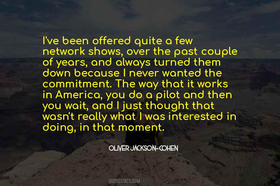 Oliver Jackson-Cohen Quotes #619363