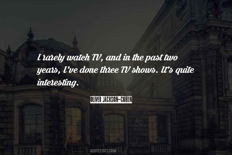 Oliver Jackson-Cohen Quotes #686876