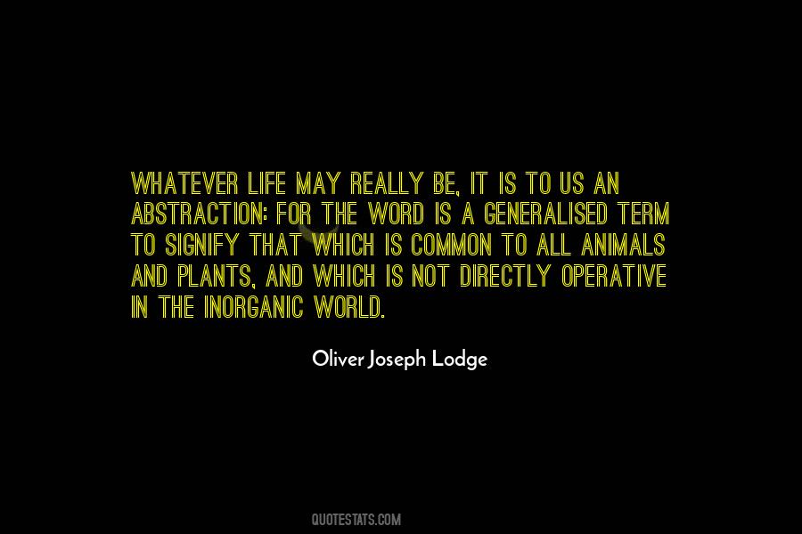 Oliver Joseph Lodge Quotes #1597321