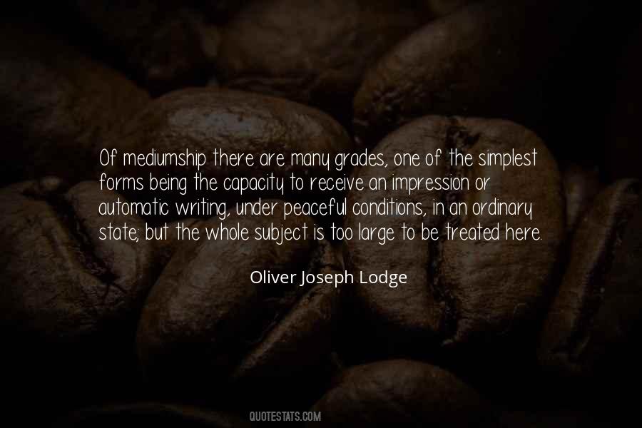 Oliver Joseph Lodge Quotes #783526