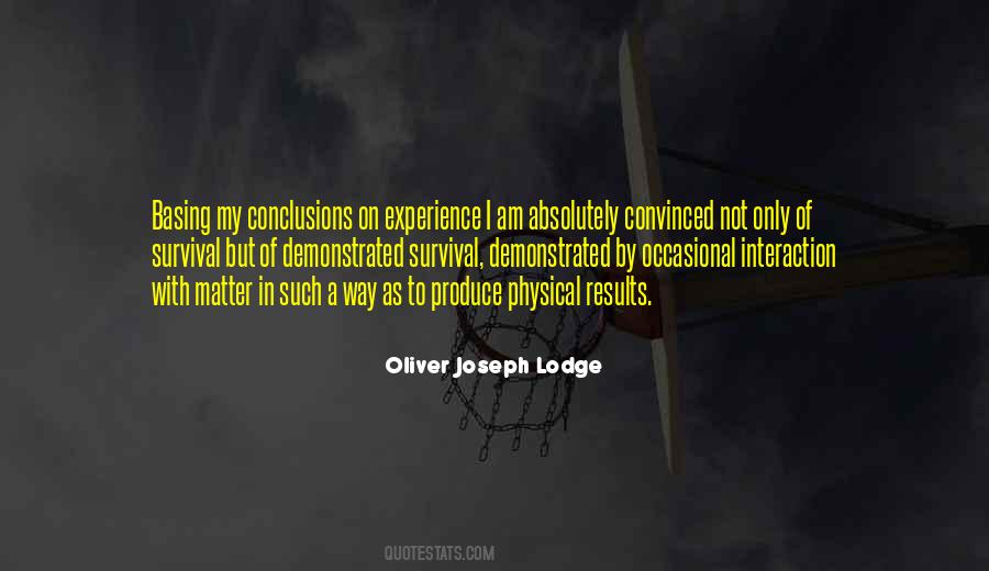 Oliver Joseph Lodge Quotes #833087
