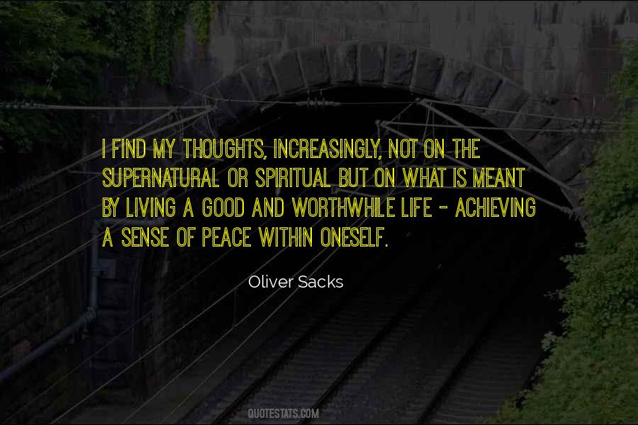 Oliver Sacks Quotes #1448337