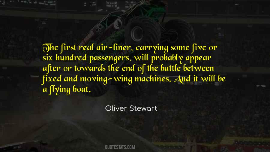 Oliver Stewart Quotes #1077178