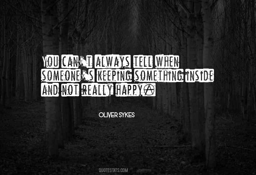 Oliver Sykes Quotes #973326