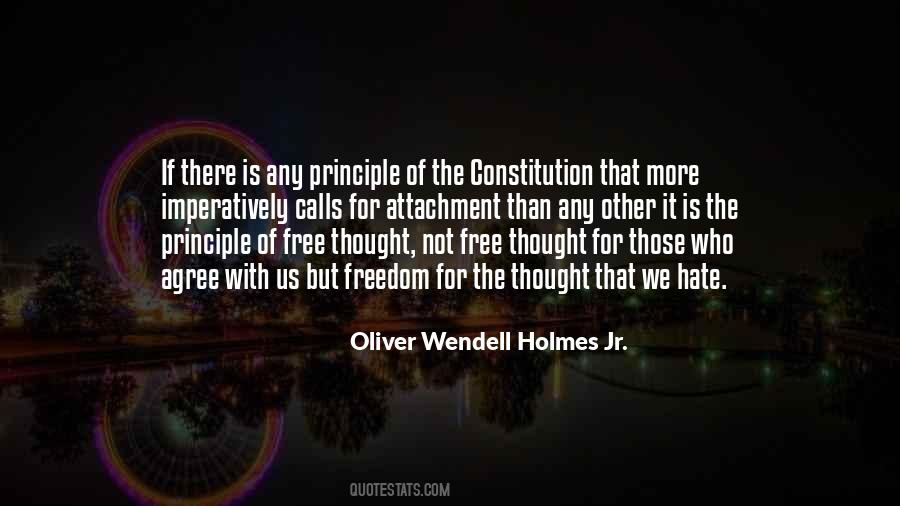 Oliver Wendell Holmes Jr. Quotes #84254