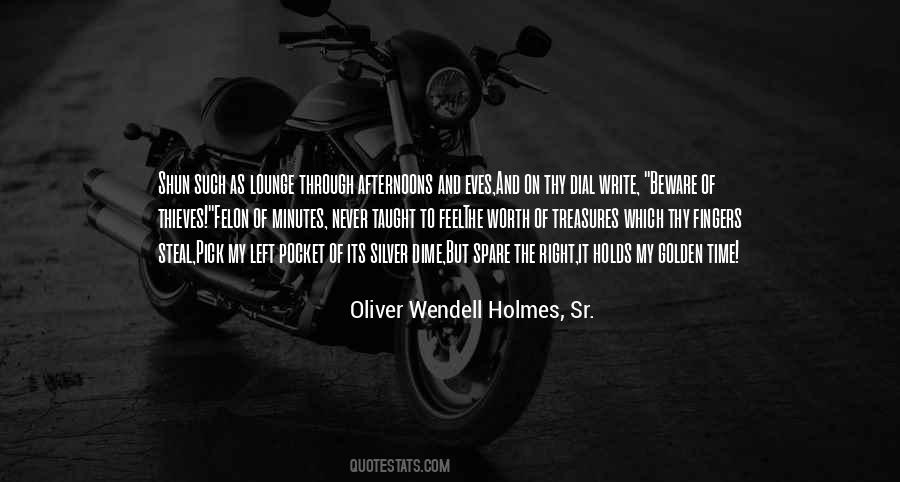 Oliver Wendell Holmes, Sr. Quotes #163981