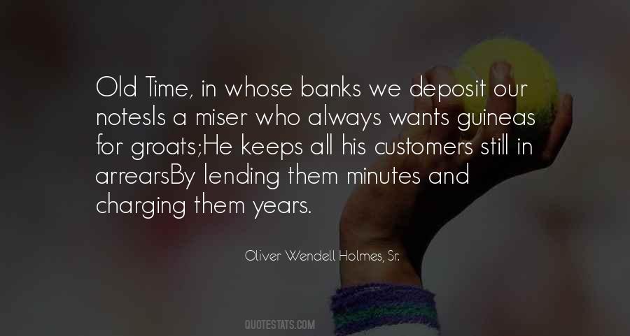 Oliver Wendell Holmes, Sr. Quotes #933077