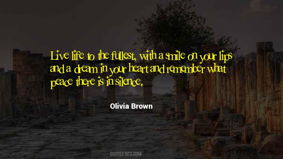 Olivia Brown Quotes #1620735