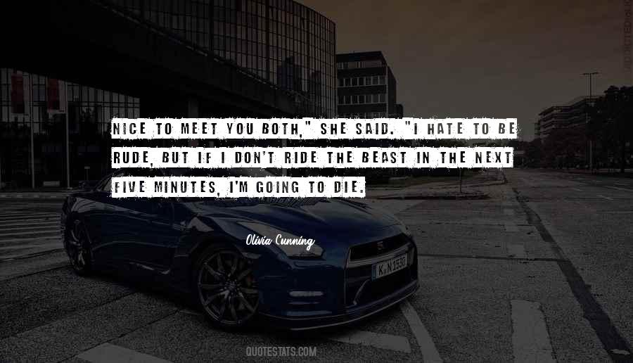 Olivia Cunning Quotes #1072503