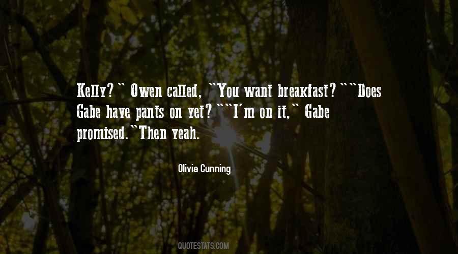 Olivia Cunning Quotes #1531779