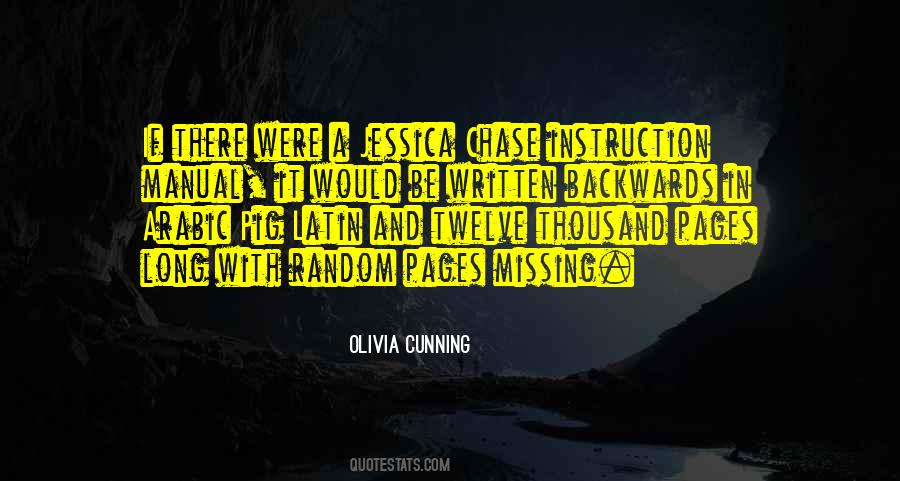 Olivia Cunning Quotes #333280