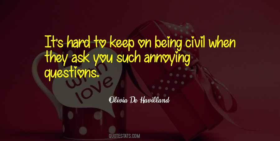 Olivia De Havilland Quotes #172709
