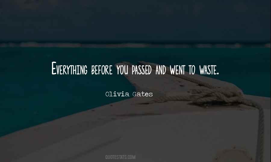 Olivia Gates Quotes #1724293