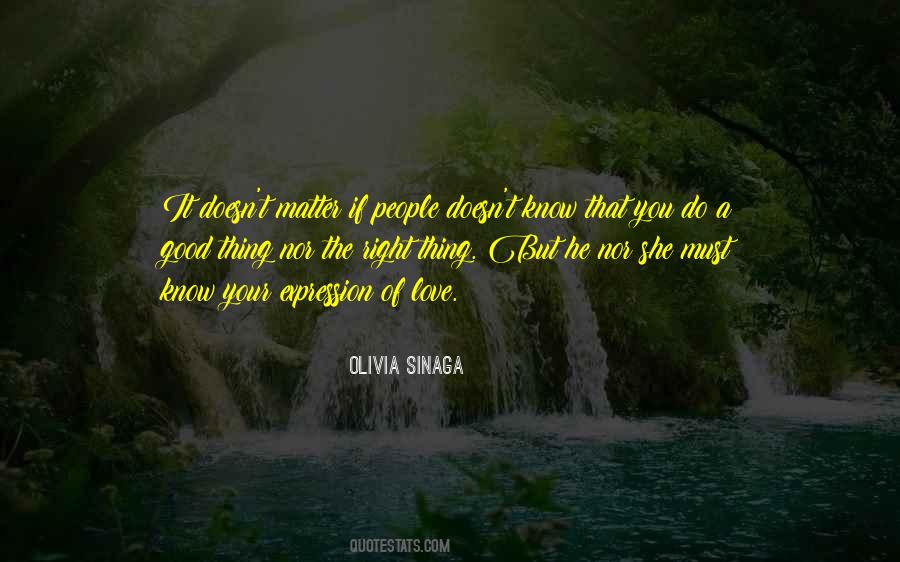 Olivia Sinaga Quotes #755278
