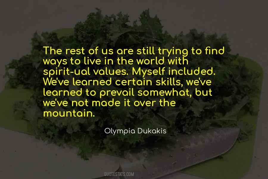 Olympia Dukakis Quotes #9080