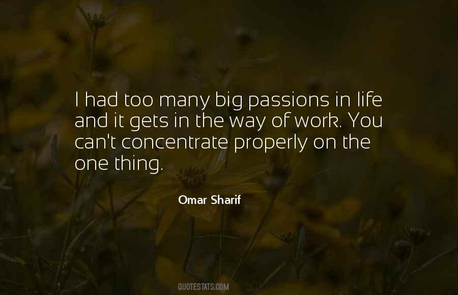 Omar Sharif Quotes #1360434
