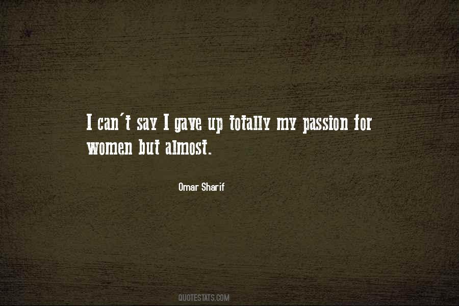 Omar Sharif Quotes #48508