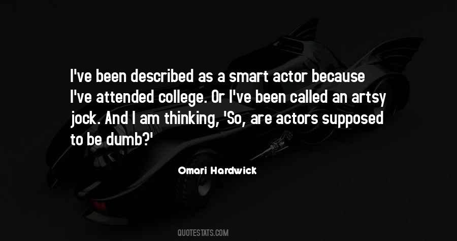 Omari Hardwick Quotes #877049