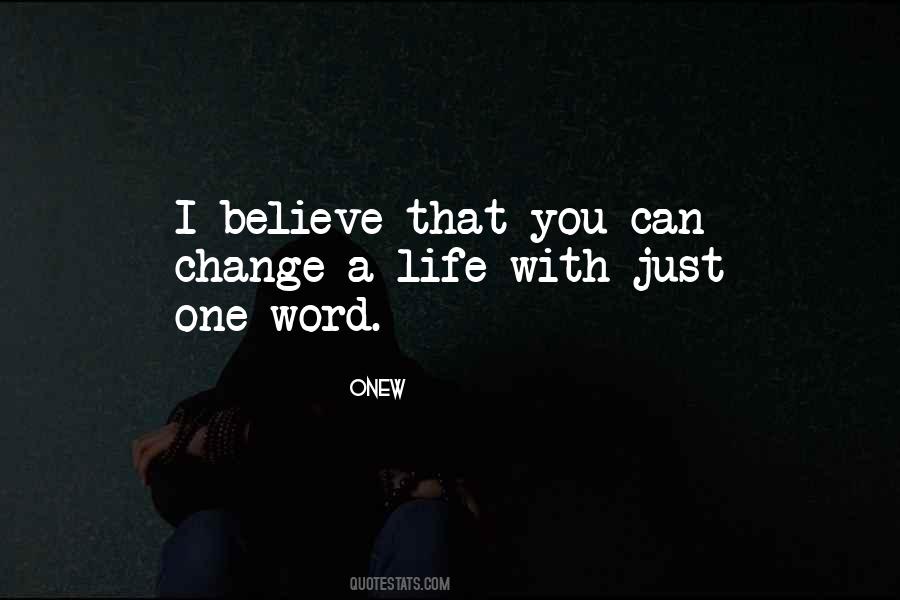 Onew Quotes #1476113
