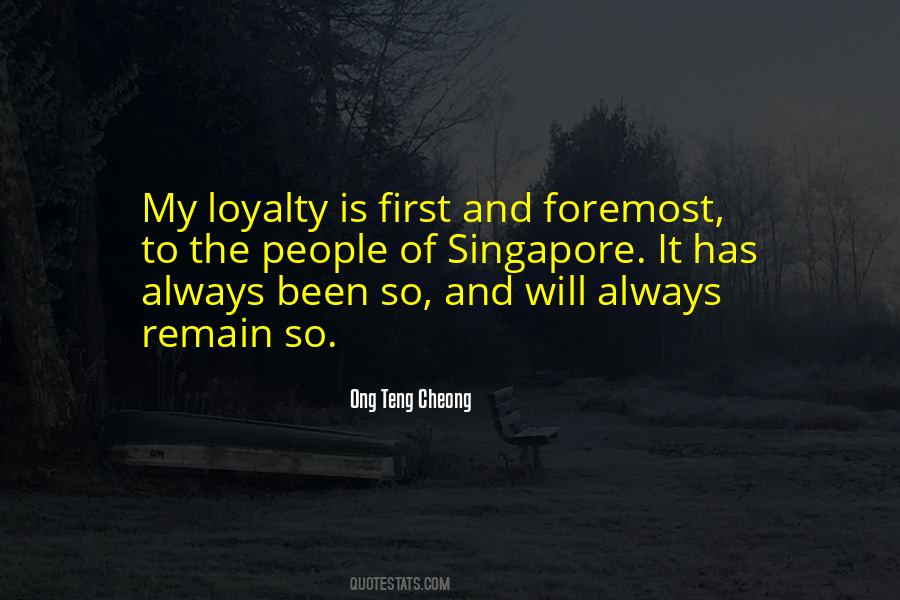 Ong Teng Cheong Quotes #171271 Ong Teng Cheong Quotes #171271