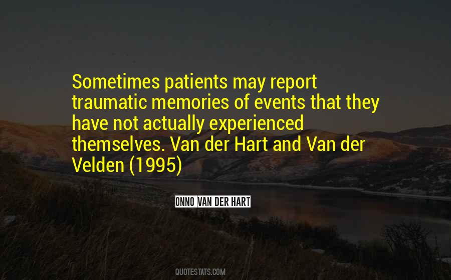 Onno Van Der Hart Quotes #725239