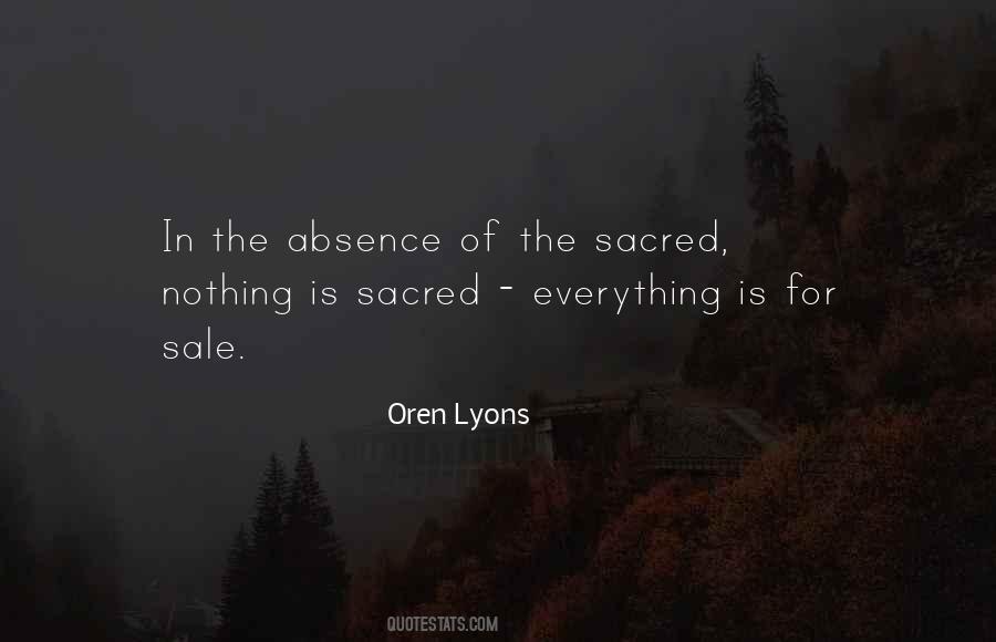 Oren Lyons Quotes #1331685