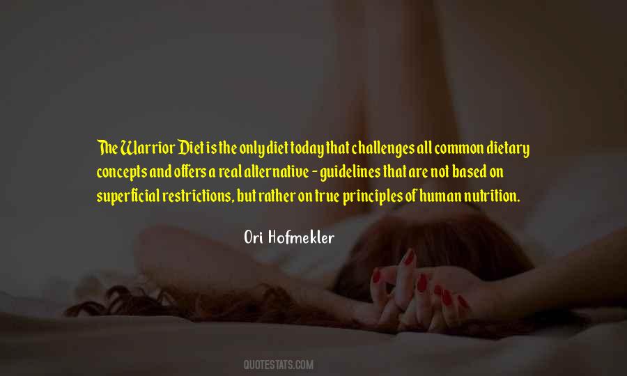 Ori Hofmekler Quotes #513977