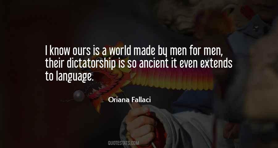 Oriana Fallaci Quotes #257621