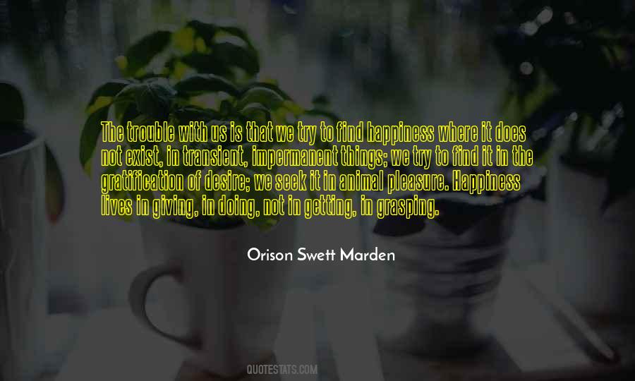 Orison Swett Marden Quotes #334512