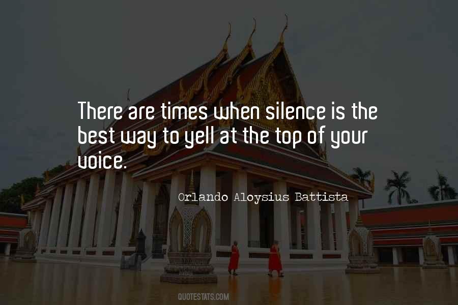 Orlando Aloysius Battista Quotes #1146761