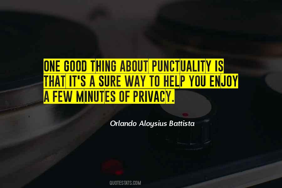 Orlando Aloysius Battista Quotes #814004
