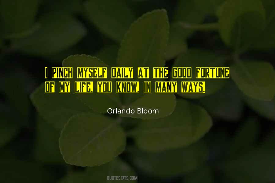 Orlando Bloom Quotes #995263