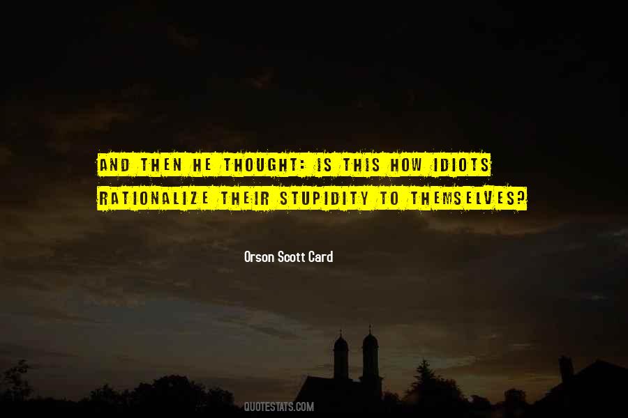 Orson Scott Card Quotes #1093601