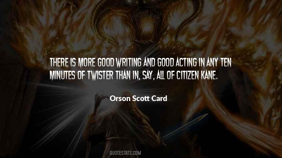 Orson Scott Card Quotes #1388682